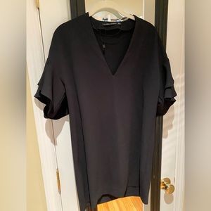 Zara black mini dress